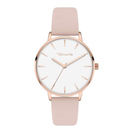 Tamaris Damen Analog Quarz Uhr mit Leder Armband TT-0006-LQ