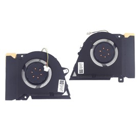 Fleshy Leaf CPU+GPU Cooling Fan Replacement for ASUS Rog Zephyrus G14 GA401I GA401IV GA401IU GA401IH GA401II GA401IH-BR7N2BL GA401IHR 12V 1A Series DFSCK22115181H FMBC DFSCK22105182H FMBB