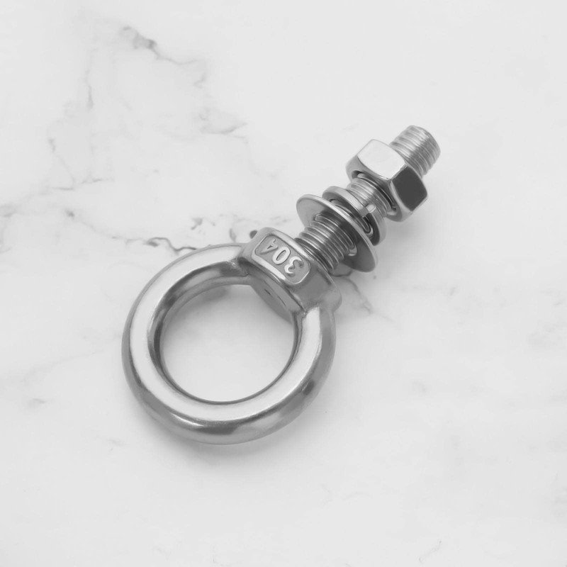 Be In Your Mind 6Pcs M10 Shoulder Eye Bolt 304