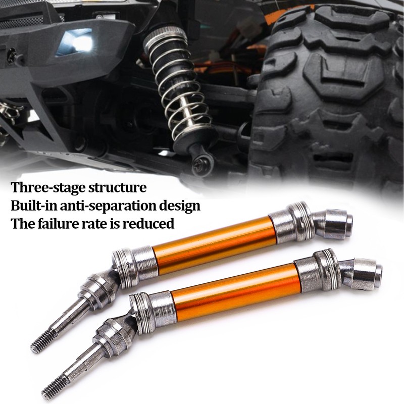 Detachable Front Drive Shaft Assembly for Traxxas Slash Rustler Vxl