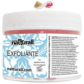 Exfoliante de rosa mosqueta y arroz 50 g Remedio Natturall