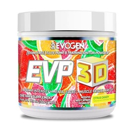 Evogen EVP 3D - Polvo de preentrenamiento sin estimulantes para hombres y mujeres  Preentrenamiento sin azcar y sin estimulantes con beta alanina y...