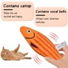 Fangehong Cat Toy Fish with Catnip, 3 Pieces Toy with