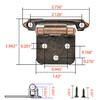 50 Pack 25 Pairs 1/2" Overlay Cabinet Door Hinges -