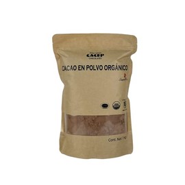 CACEP Cacao en polvo 1Kg Cocoa natural sin azúcar Orgánico Superfood Keto Gluten Free