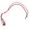 8mm LED Waterproof Indicator Pre-Wired Lamp Indicator Flashing Light with