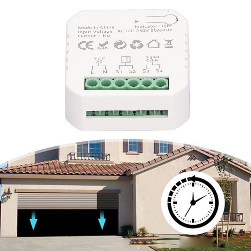 Smart Garage Door Opener Kit for Tuya Zigbee APP WiFi