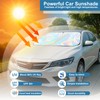 Gmphix Sun Protection Car Windscreen 140 x 70 cm, Windscreen