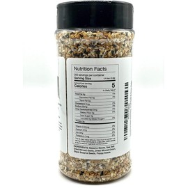 Everything Bagel Seasoning Blend Original XL 10 Ounce Jar. Delicious Blend of Sea Salt and Spices Dried Minced Garlic & Onion Flakes. Bagel Allspice, Sesame Seasoning Spice Shakera