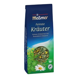 Meßmer Finest Herbs | Loose Herbal Tea | Balanced Tea Blend with Lemongrass, Thyme & Chamomile | Fresh, Spicy & Harmonious | 130 g