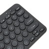2.4G Wireless Keyboard Mouse Combo 78 Key Retro Round Keycap
