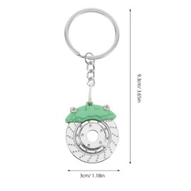 FUNOMOCYA Vintage Brake Disc Keychain for Men Keychain Accessories Elegant Key Ring Bag Pendant Secure Clasp for Quick Attachment Stylish and Functional Idea