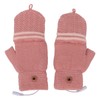 Heated Mitten Gloves Double Sided Heating Promote Blood Circulation USB