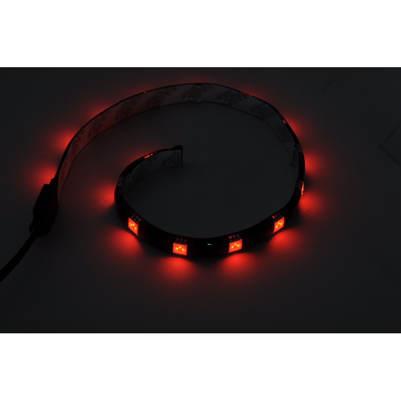 SilverStone SST-LS01R LED Strip Light for Modding PC Cases, Red,
