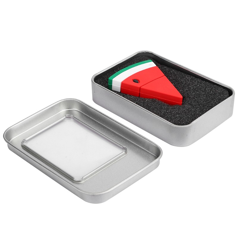 Cartoon U Disk PVC Small USB Watermelon Pattern Flash Pen