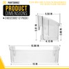 PartsBroz 240323002 Refrigerator Door Bin Shelf (2-Pack) for Frigidaire Door