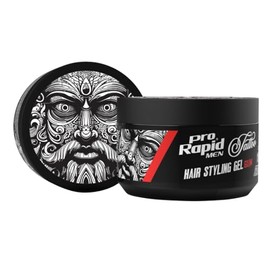 Pro Rapid Tattoo Series Gum Hair Styling Gel 300 ml - Formen und Halt, Edge Control, Volumengebendes Haargel für einen Glänzenden Look