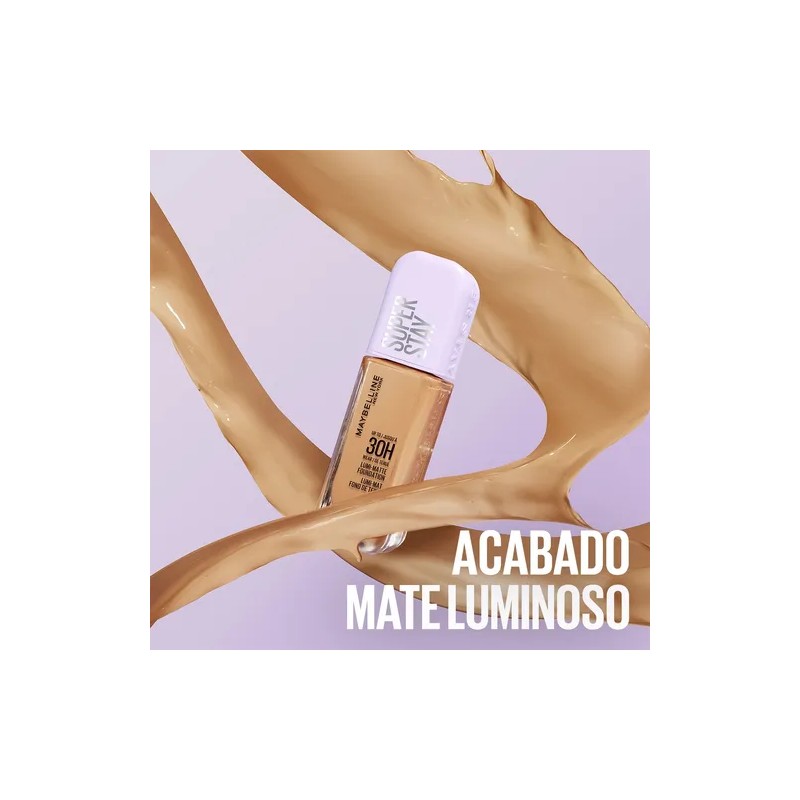 Base de Maquillaje Superstay Lumi Matte de Maybelline Ny Tono