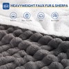 Sealy Electric Blanket Throw Size 50"*60",Super Cozy Faux Fur to