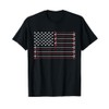 American Flag Arrows Bow Hunting Archery Gift T-Shirt for Women