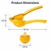 Lemon Squeezer, Manual Aluminum Alloy Citrus Juicer for Lemons &