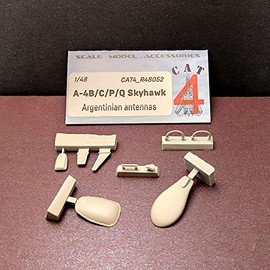 CAT4 R48052-1/48 - A-4B/C/P/Q Skyhawk Argentinian Antennas Scale Model kit