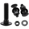 20 Sets 1/4-20 x 1-1/4" Carriage Bolts and Nuts &