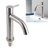 Kitchen Sink Bathroom Tap, Stainless Steel Kitchen Cold Sink Faucet