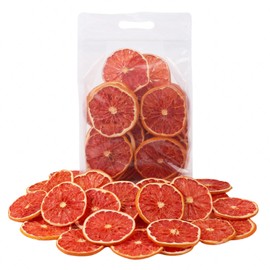 Dehydrated Grapefruit Slices,Dried Grapefruit Slices,Dry Fruit for Cocktail Garnish/Crafts/Tea/Christmas Garland Indoor,No Sugar Added,5.2Oz/150g