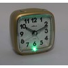 Atlanta Wecker ohne Ticken mit Licht Analog Gold - 1978-9