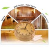 Niiyen Wooden Sauna Clock Steam Room Timer- Simple Wall Timer