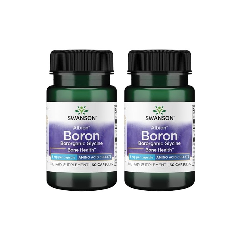 Swanson Boron from Albion - Boroganic Glycine Supplement Supporting Joint