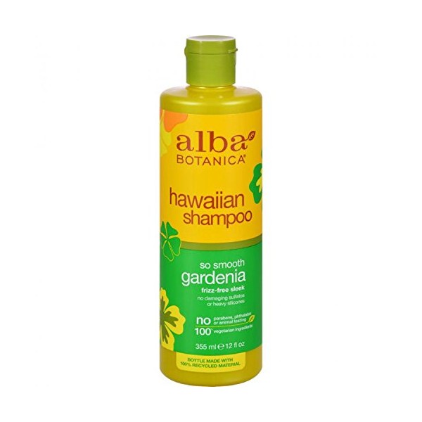 Alba Botanica Hair Wash, Gardenia Hydrating 12 OZ