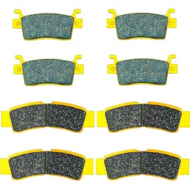 Master Chen Brake Pads for Kawasaki Teryx KRX 1000 Teryx4 KRX4 1000 Brakes 2 4 Seat 2020 2021 2022 2023 2024 Front Rear Brakes FA738 FA739 43082-0196 43082-0197 MC0520