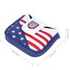 Golf Putter Magnetic Protection Covers Waterproof Headcover with Embroidery Pattern