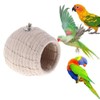 Sahkgye Rope Weave Bird Breeding Nest Bed House Toy for