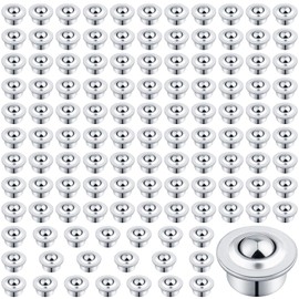 AOKLIT 5/8" Roller Ball Transfer Bearing, 120PCS CY-15H Carbon Steel Ball Bearing Rollers, Ball Transfer Bearing Casters Universal for Conveyor, Transmission, Load Capacity 44lbs