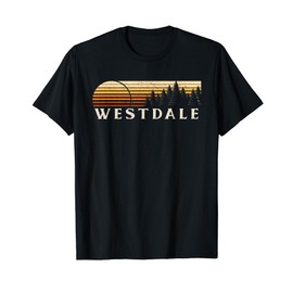 Westdale, TX Vintage Evergreen Sunset Eighties Retro T-Shirt