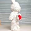 yaoyaoplay DIY Building Blocks Set (Red Heart White Bear)