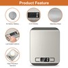 CROWNFUL Food Scale, 11 lb Digital Kitchen Scales with Built-in