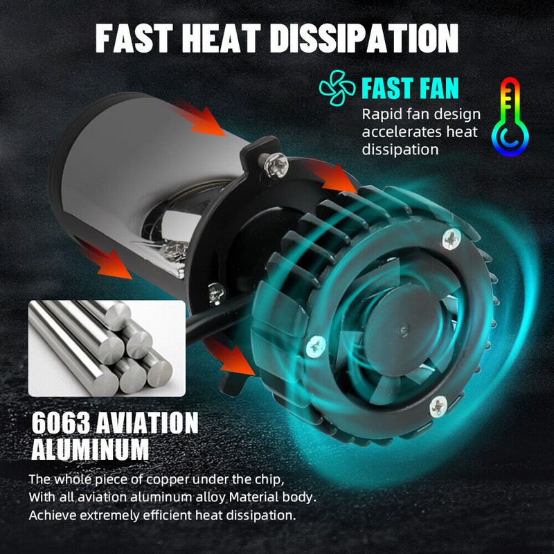 Colight 2x H4/9003 Bi-LED LED Projector Lens Hi-Lo Beam 400W