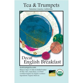 USDA Organic Decaffeinated English Breakfast Loose Leaf Tea - 4 oz