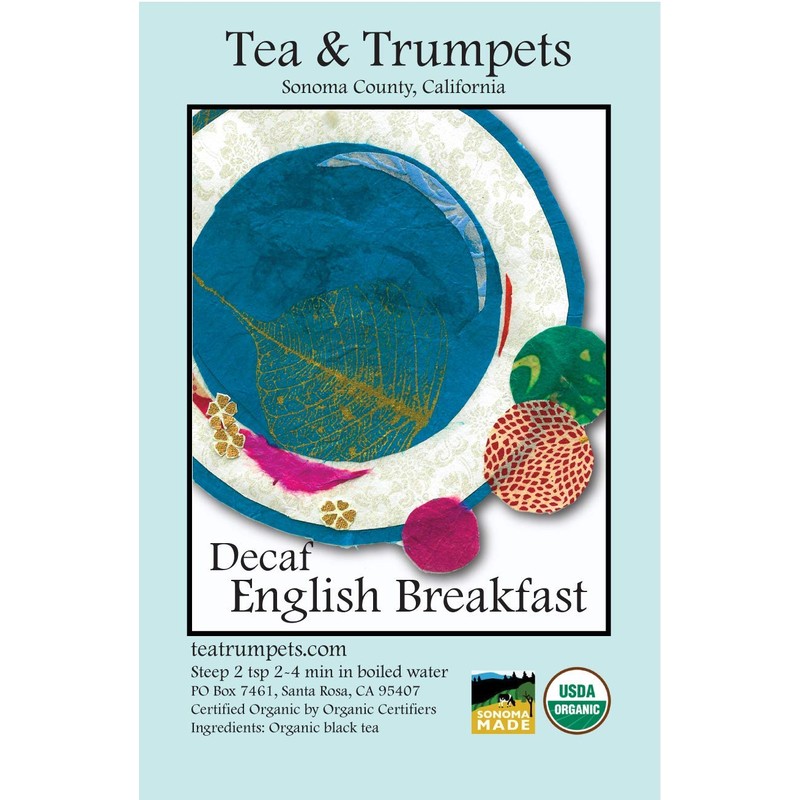 USDA Organic Decaffeinated English Breakfast Loose Leaf Tea - 4