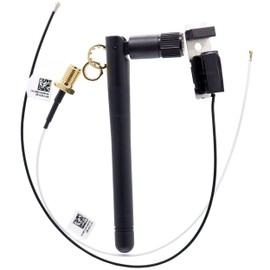 Deal4GO Wireless WiFi WLAN Antenna Cable C5NF7 30DC8 Replacement for Dell Optiplex 7050 9020 3070 7040 3040 (MFF) Micro Tower Desktop, Black