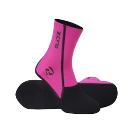 ZCCO Wetsuit Socks 1.5 mm & 3 mm Neoprene Socks for Men Women Diving Snorkeling Swimming Surfing Water Sports, 1.5 mm pink