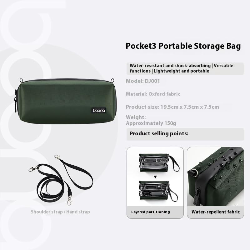 Carrying Bag for Osmo Pocket 3, Protective Dustproof, Splashproof Shock,