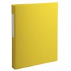 Exacompta 40 mm Plastic 4 O Ring Binder - Yellow