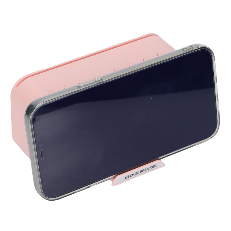 D‑88 Multifunctional Bluetooth Clock Speaker Portable Dual Alarm Clock Function