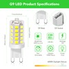 BUBO G9 LED Bulb 6000K Daylight 430 Lumens, 3W Equivalent