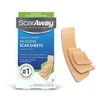 ScarAway Advanced Silicone Scar Sheets, Medical Grade Variety Pack Silicone